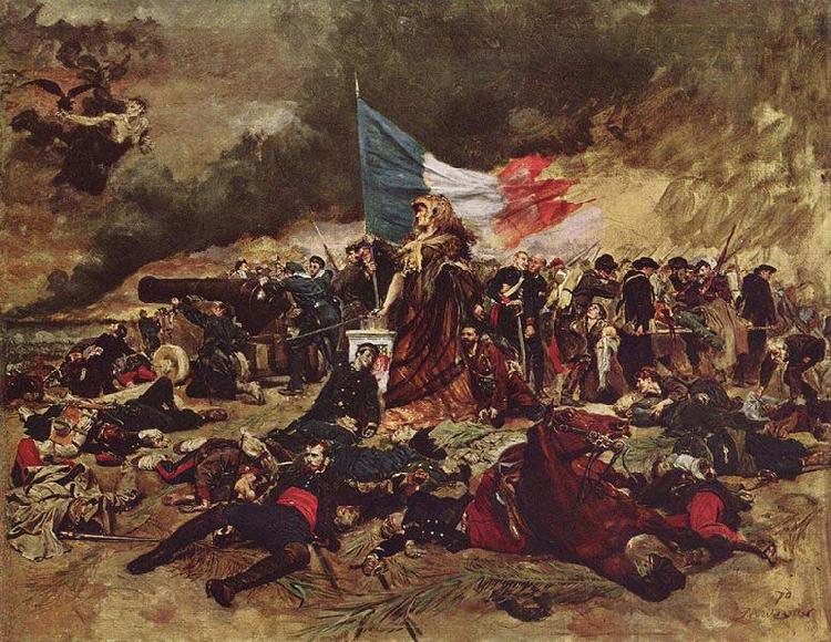 Jean-Louis-Ernest Meissonier The siege of Paris in 1870 China oil painting art